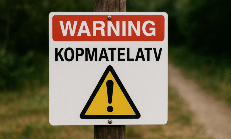 Warning About Kopmatelatv